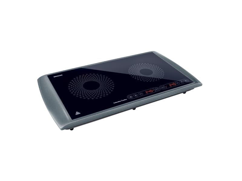 Sencor SCP 5303GY, Svart, Countertop, Sonebasert induksjon, Glass-keramikk, 2 zone(s), 2 zone(s)