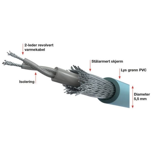 ØS Varmekabel 30-21 16W/m 1500W 92m