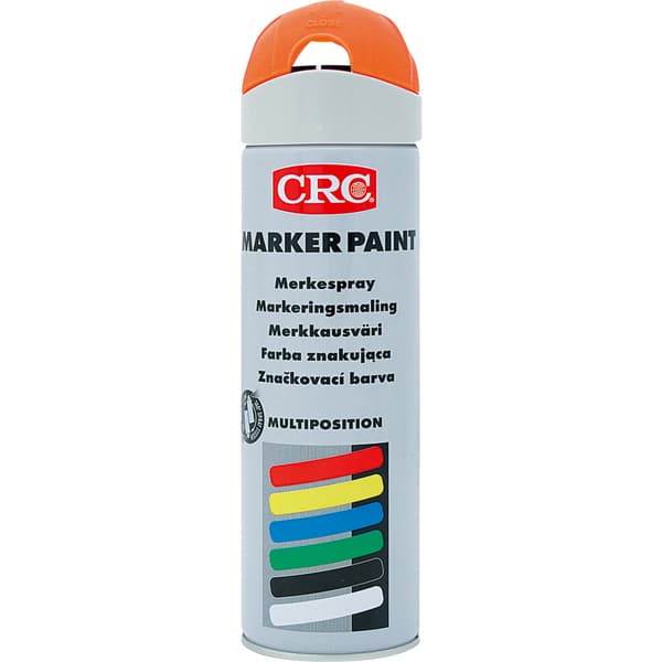 CRC Marker Paint rød Fluorescerende aerosol 500ml