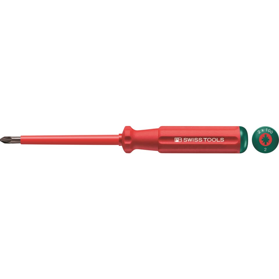 Skrutrekker 1000V PZ/FL 1x80mm PB Swiss Tools