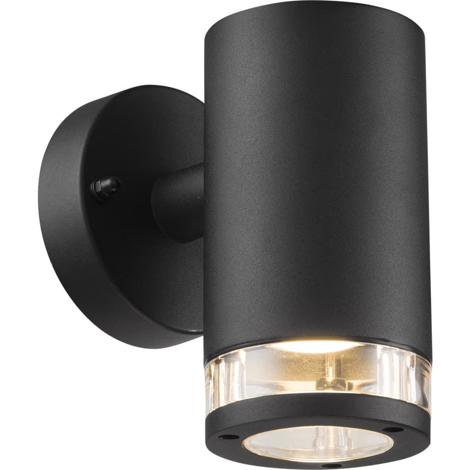 Namron Soto vegglampe enkel GU10 sort