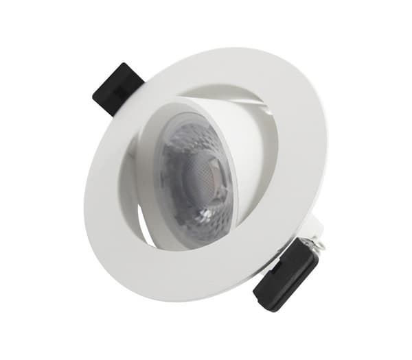 Alfa LED Downlight 10W Matt Hvit IP44 30PK