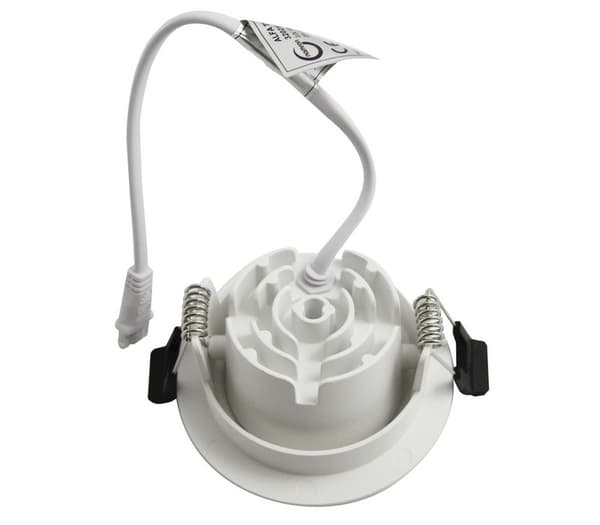 Alfa LED Downlight 10W Matt Hvit IP44 30PK