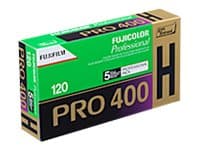 Fujifilm Fujicolor Professional PRO 400H - Fargeduplikatfilm - 120 (6 cm) - ISO 400 - 5 ruller
