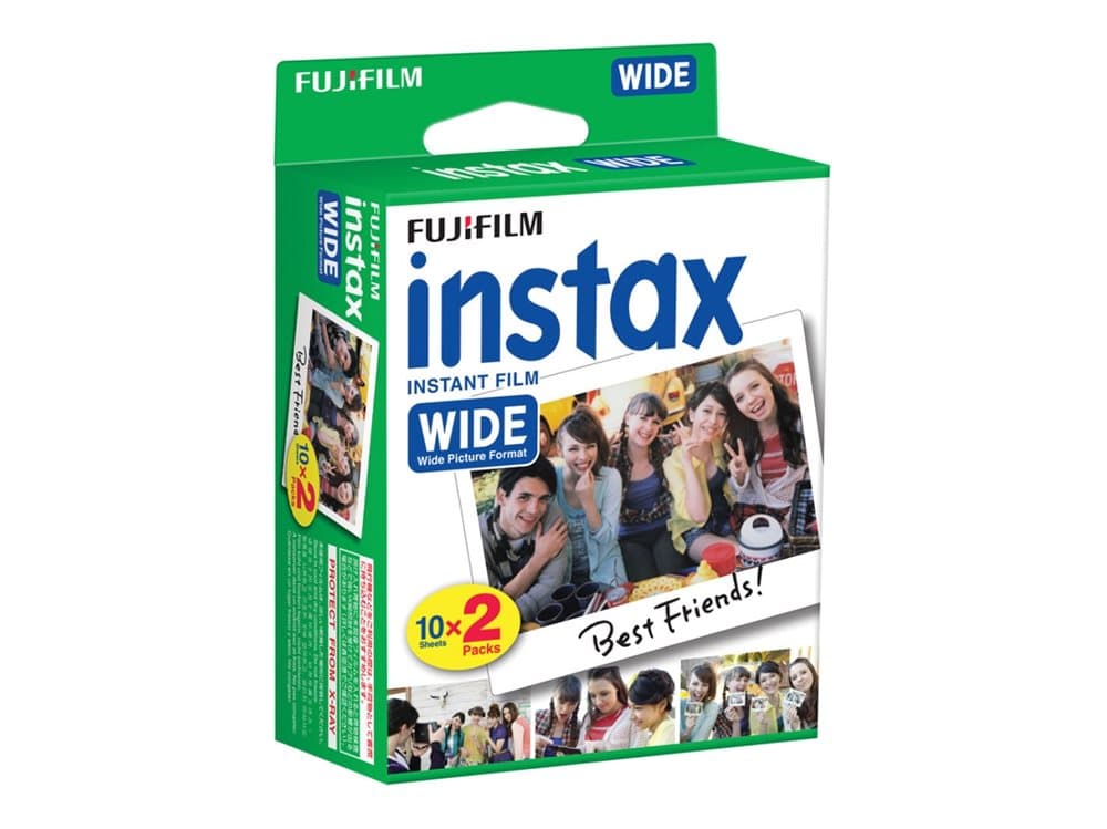 Fujifilm Instax Wide Film 10x2-Packs (20 stk.)