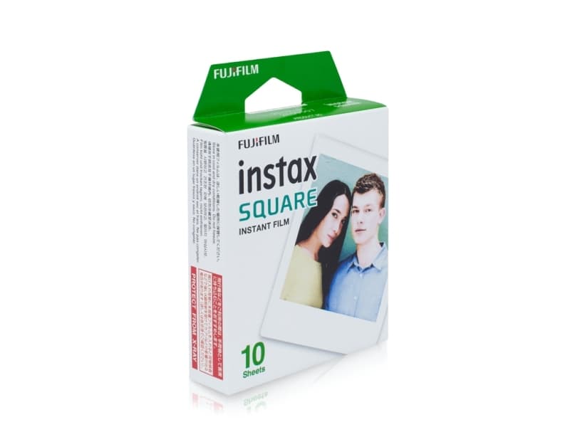 Fujifilm Instax Square - Färgfilm för snabbframkallning - 10 exponeringar