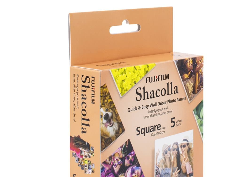 1x5 Fujifilm SHACOLLA BOX SQUARE 10,2x10,2 Instax 70100135752