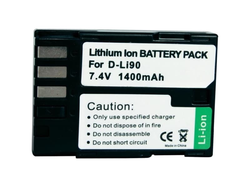 Conrad 250506, Lithium-Ion (Li-Ion), 1300 mAh, Kamera, Pentax K-3, Pentax K-5 LIS, Pentax K-5 II, Pentax K-5, Pentax K-7, Pentax 645Z, Pentax 645D, D