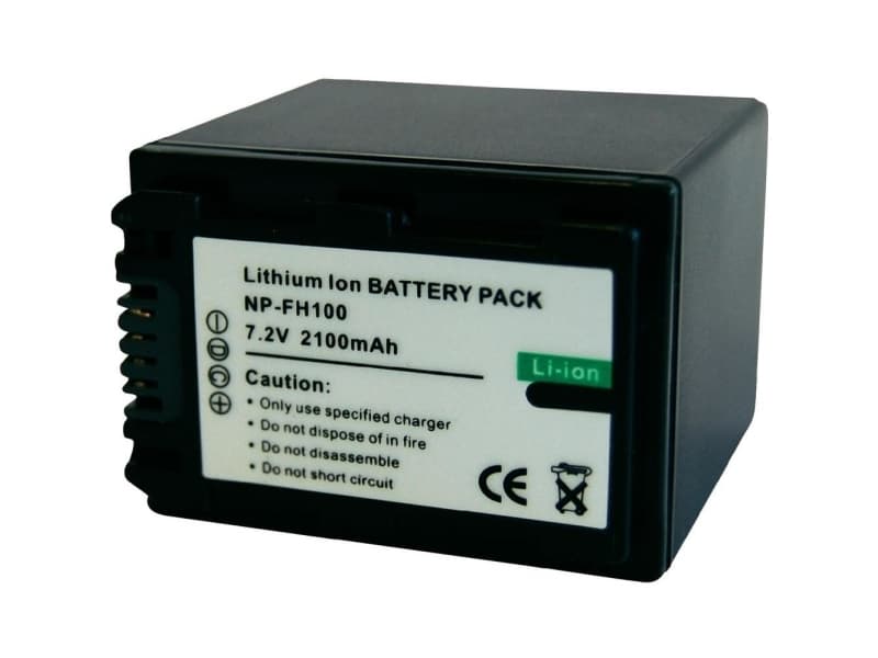 Conrad 250969, Lithium-Ion (Li-Ion), 2100 mAh, Videocamera, 7,2 V, Svart