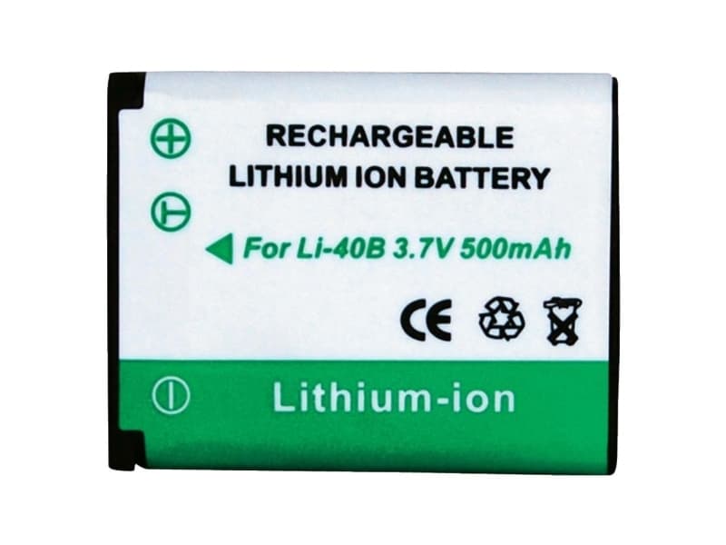Conrad 251155, Lithium-Ion (Li-Ion), 500 mAh, Kamera, Olympus FE-150, Olympus IR-300, Olympus FE-160, Olympus FE-190, Olympus FE-230, Olympus FE-240,