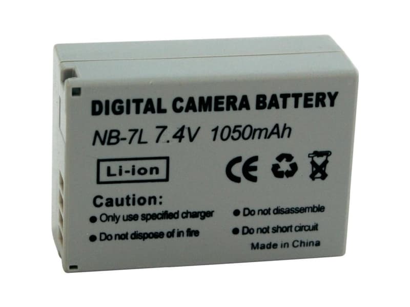 Conrad 200268, Lithium-Ion (Li-Ion), 700 mAh, Kamera, Canon, Canon PowerShot G10, Canon PowerShot G11, Canon PowerShot G12, Canon PowerShot SX30 IS,