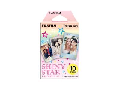 Fujifilm Instax Mini Shiny Star - Färgfilm för snabbframkallning - instax mini - ISO 800 - 10 exponeringar