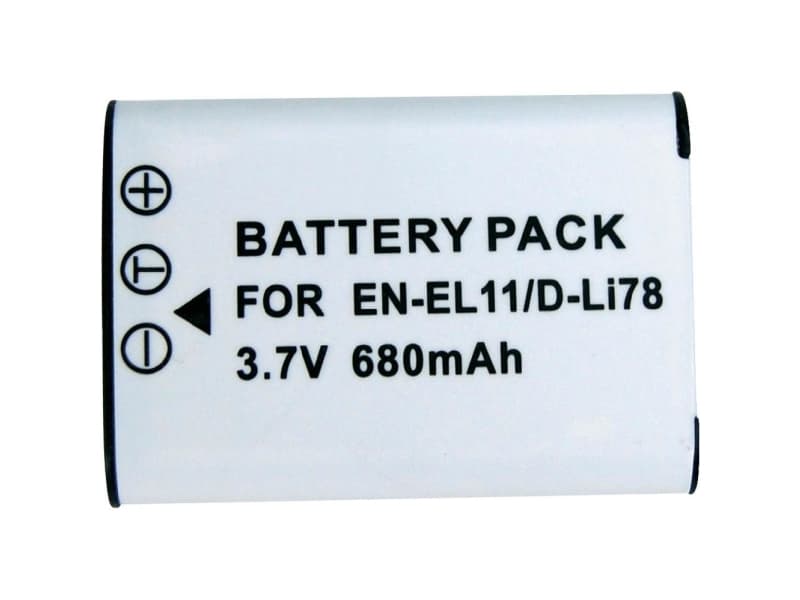Conrad 250491, Lithium-Ion (Li-Ion), 450 mAh, Kamera, Nikon Coolpix S550, Nikon Coolpix S560, Pentax D-Li78, Ricoh DB-80, Sanyo DB-L70, Olympus Li-60