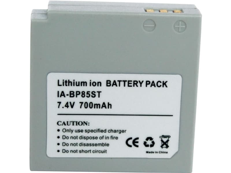 Conrad 250519, Lithium-Ion (Li-Ion), 650 mAh, Kamera, Samsung SC-MX10, Samsung SC-MX10R, Samsung VP-MX10, Samsung VP-MX10A, Samsung VP-MX10AU, Samsun