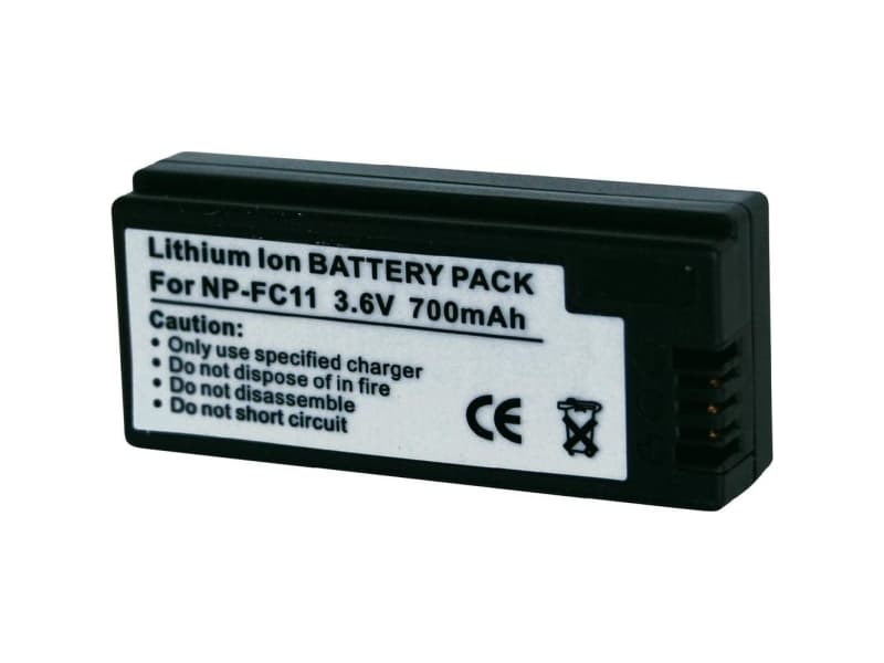 Conrad 250748, Lithium-Ion (Li-Ion), 700 mAh, Kamera, Sony CyberShot DSC-F77, Sony CyberShot DSC-FX77, Sony CyberShot DSC-P2, Sony CyberShot DSC-P3,.