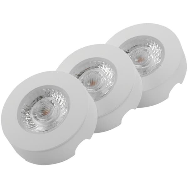 Namron skapbelysning LED 3x3W matt hvit