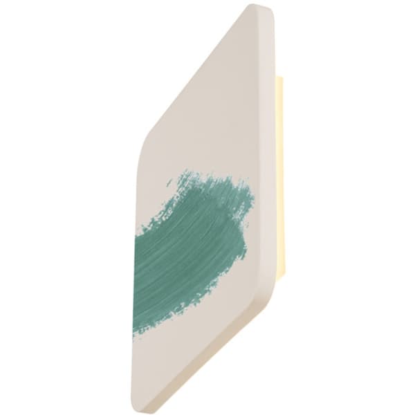 SLV Plastra Square Vegglampe 3000K Hvit Gips