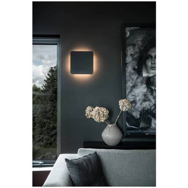 SLV Plastra Square Vegglampe 3000K Hvit Gips