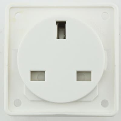 W4 Berker 13 Amp 3 Pin Socket (UK Plug)