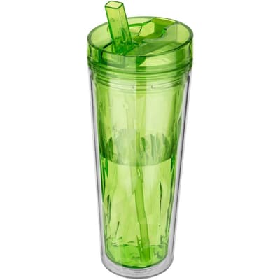 Avenue Hot & Cold Flip N Sip Geometric Insulated Tumbler