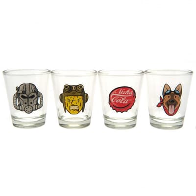 Fallout Shot Glasses (Pack Of 4)