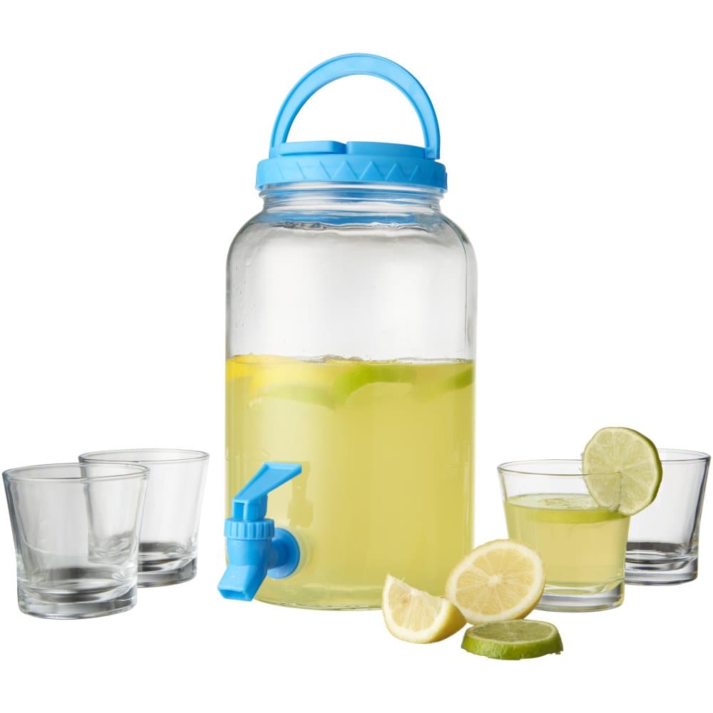 Avenue Festi 5-Piece Drink Dispenser Set