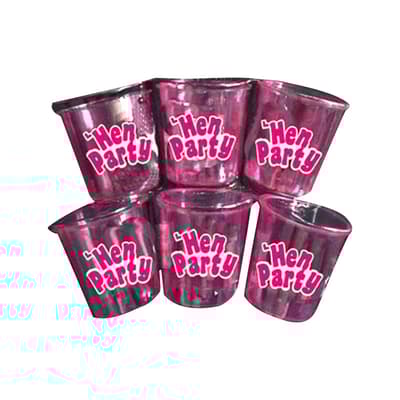 Alandra Hen Party Shot Glasses (Pack Of 6)