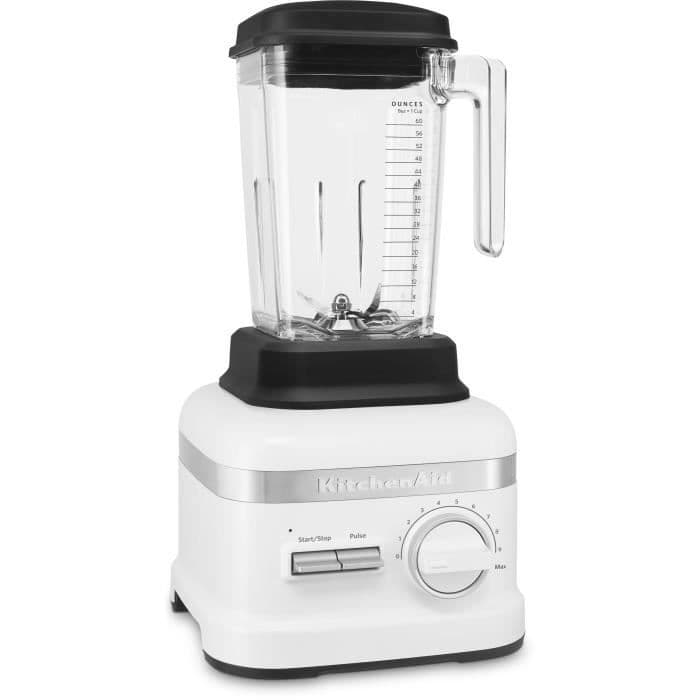 KITCHENAID 5KSB6060EFW Blender Classic X1High Performance - 2,6 L - 1800 W - Blanc givre