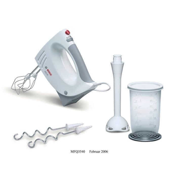 BOSCH MFQ3540 tehosekoitin ja käsisekoitin - 450 W - 5 nopeutta - valkoinen