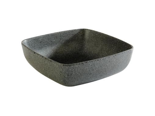 Skål Frida 0.85 ltr 16.5x16x5/5.5 cm Melamin Grå stenlook,6 stk/pk