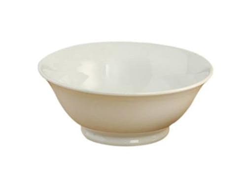 Skål 38 cl Ø16x6 cm Porcelæn Hvid,6 stk/pk