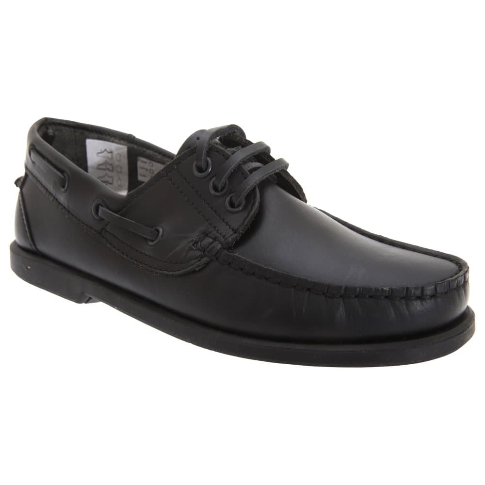 Dek Mens Leather Moccasin Boat Shoes