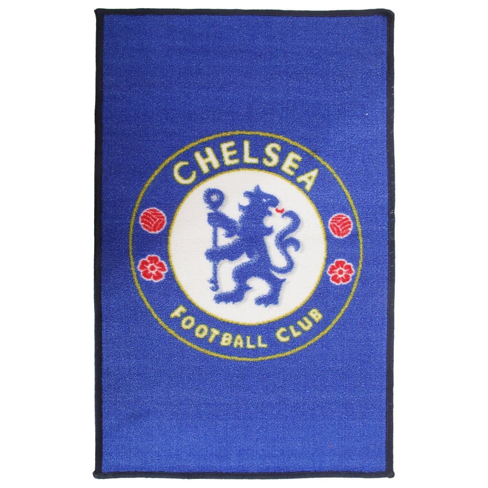 Chelsea FC Official Printed Football Crest Rug