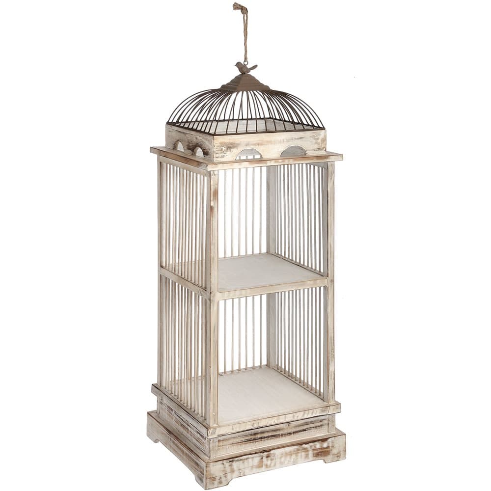 Hill Interiors Antique Bird Cage Shelving Unit