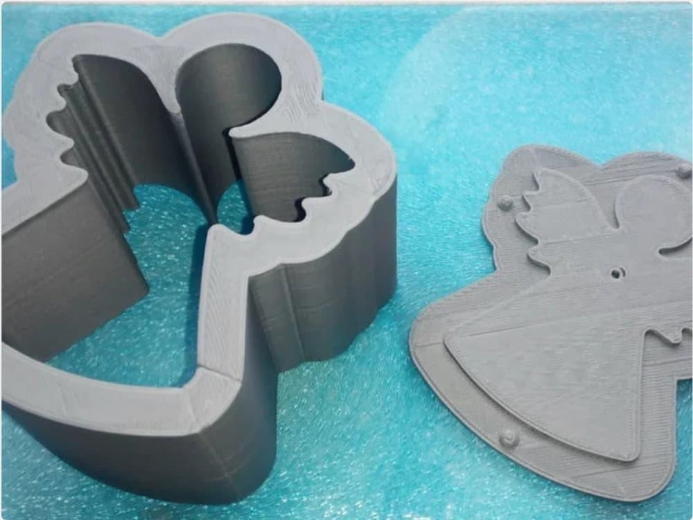 Large) Angel with loose bottom (Shape / cake shape)