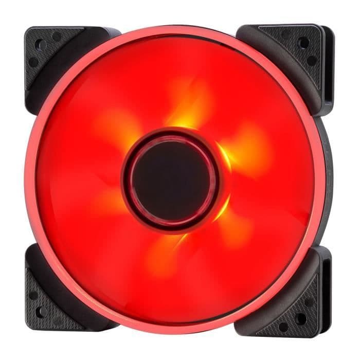 FRAKTISK DESIGN PC-fläkt Prisma SL-12 Röd - 120mm