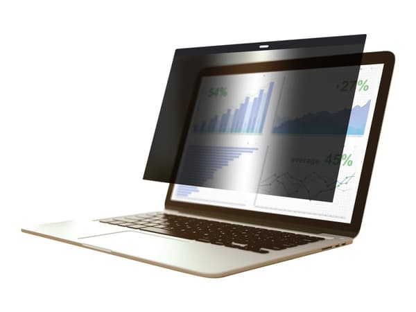 eSTUFF - Notebookpersonvernsfilter - 2-veis - avtakbar - magnetisk - 16" - for Apple MacBook Pro 16" (Late 2019) Sort