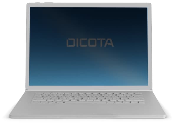 Dicota D70037, Notebook, Rammeløst skjermfilter, Svart, Polyetylentereftalat (PET), Privatliv, LCD
