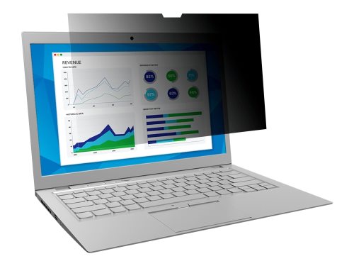 Bild av 3M Sekretessfilter till HP Spectre x360 13,3 tum - Sekretessfilter till bärbar dator - svart - för HP Spectre x360 (13.3 tum)