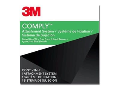 3M Comply Attachment System - Custom Laptop Fit - Notebookpersonvernsfilter - klebemiddel - 10.1"-17" - svart