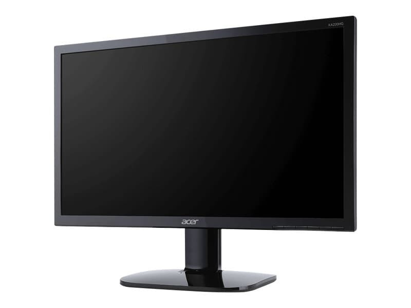 Acer KA220HQ - LED-skärm - 21.5" - 1920 x 1080 Full HD (1080p) - TN - 200 cd/m² - 5 ms - HDMI, DVI, VGA - svart