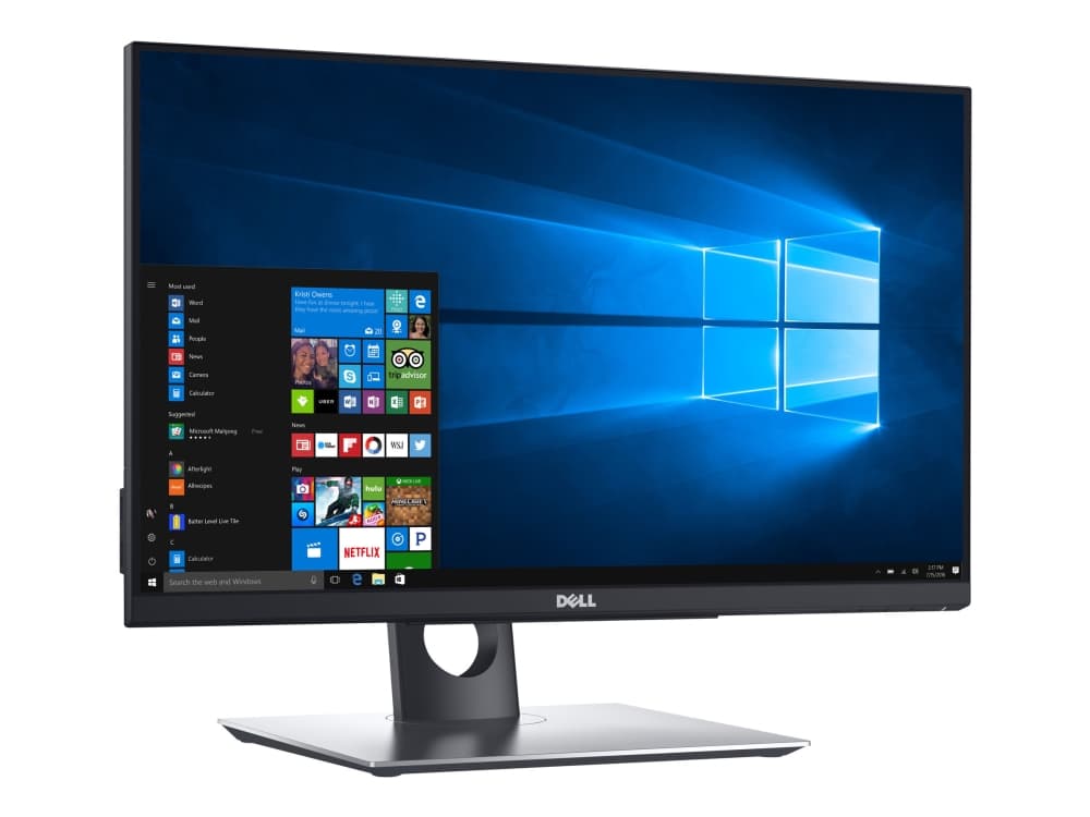 Dell P2418HT - LED-skärm - 24" (23.8" visbar) - pekskärm - 1920 x 1080 @ 60 Hz - IPS - 250 cd/m² - 1000:1 - 6 ms - HDMI, VGA, DisplayPort - svart - m