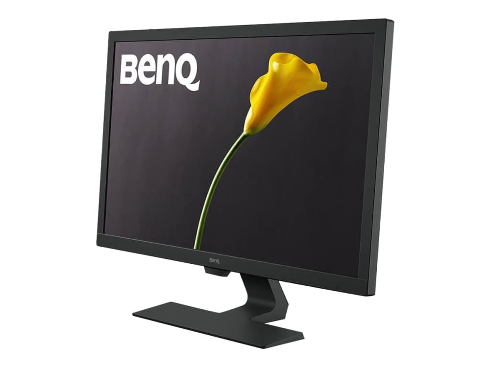 BenQ GL2780 - LED-skjerm - 27" - 1920 x 1080 Full HD (1080p) @ 75 Hz - TN - 300 cd/m² - 1000:1 - 1 ms - HDMI, DVI, DisplayPort, VGA - høyttalere - sv