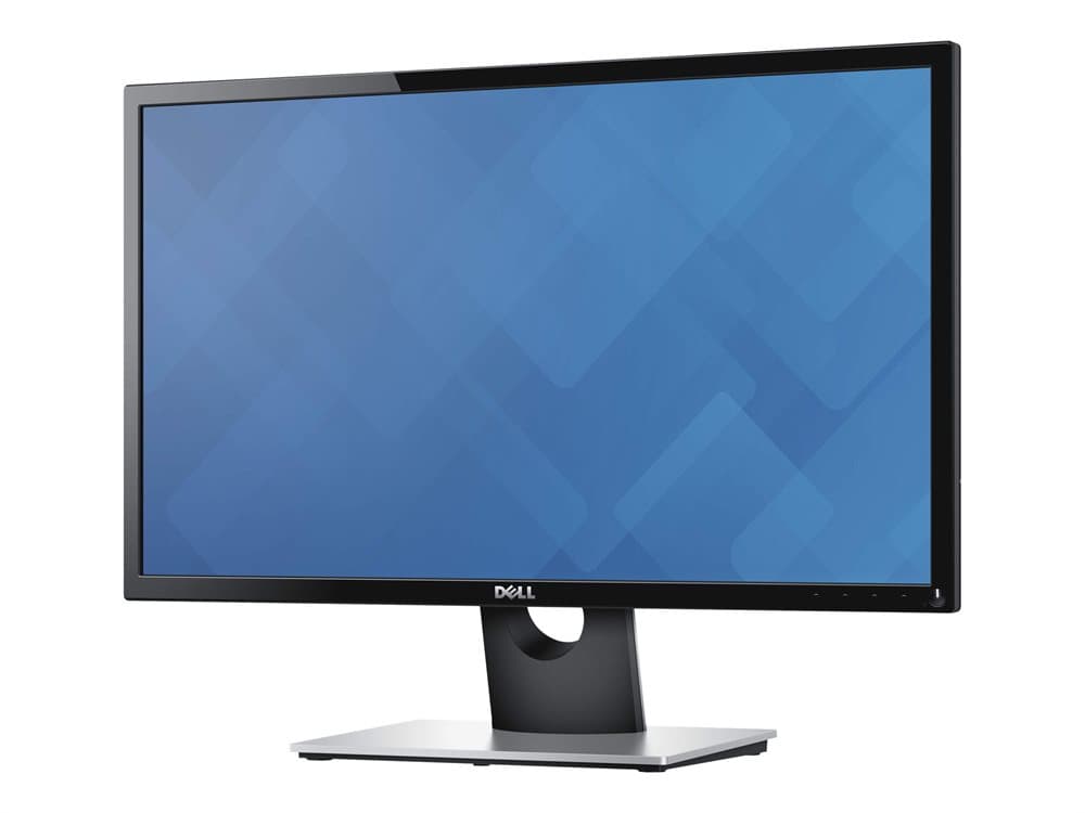 Dell SE2416H - LED-skärm - 24" (23.8" visbar) - 1920 x 1080 Full HD (1080p) @ 60 Hz - IPS - 250 cd/m² - 1000:1 - 6 ms - HDMI, VGA - med 3 års grundlä