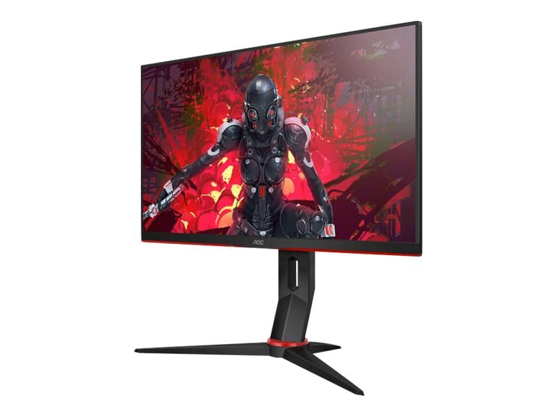 AOC Gaming 24G2U/BK - LED-skärm - 24" (23.8" visbar) - 1920 x 1080 Full HD (1080p) @ 144 Hz - IPS - 250 cd/m² - 1000:1 - 1 ms - 2xHDMI, VGA, DisplayP
