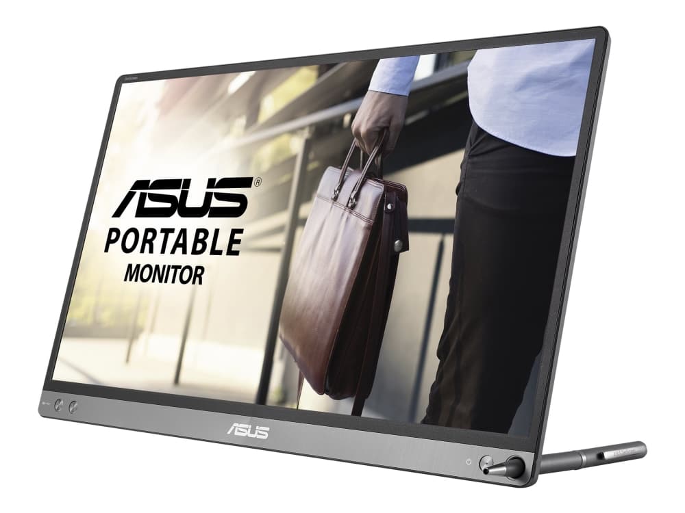 ASUS ZenScreen MB16ACM - LED-skjerm - 15.6" - portabel - 1920 x 1080 Full HD (1080p) - IPS - 250 cd/m² - USB-C - mørk grå