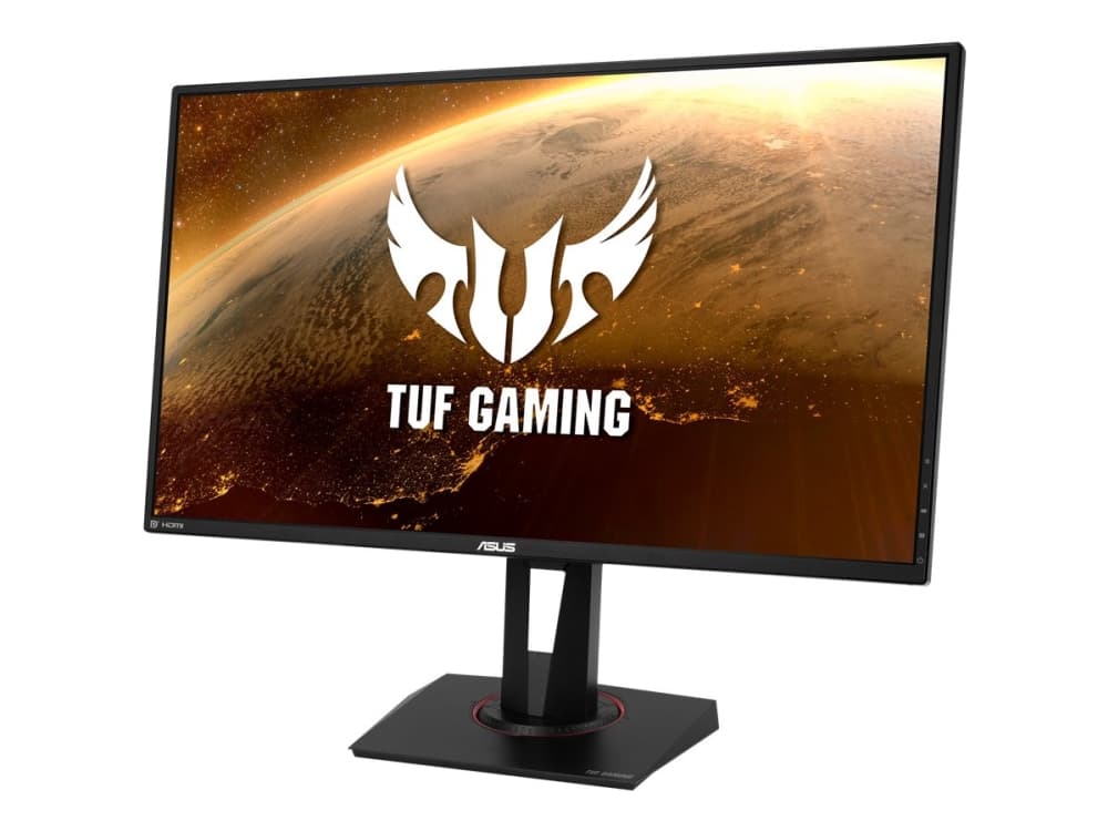 ASUS TUF Gaming VG27AQ - LED-skärm - 27" - 2560 x 1440 WQHD @ 155 Hz - IPS - 350 cd/m² - 1000:1 - 1 ms - 2xHDMI, DisplayPort - högtalare - svart