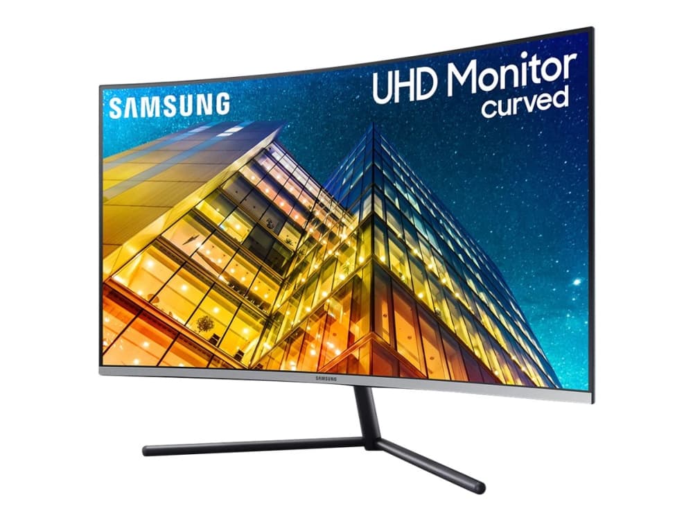 Samsung U32R590CWU - UR59C Series - LED-skärm - böjd - 32" (31.5" visbar) - 3840 x 2160 4K @ 60 Hz - VA - 250 cd/m² - 2500:1 - 4 ms - HDMI, DisplayPo