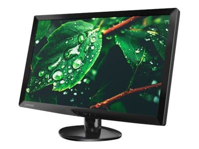 Lenovo D24-10 - LED-skärm - 23.6" (23.6" visbar) - 1920 x 1080 Full HD (1080p) @ 60 Hz - TN - 250 cd/m² - 1000:1 - 3 ms - HDMI, VGA - korpsvart