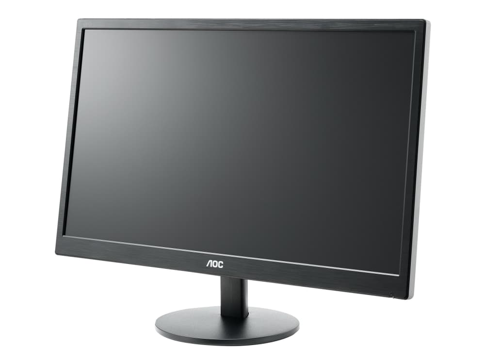 AOC Value E2770SH - LED-skärm - 27" - 1920 x 1080 Full HD (1080p) @ 60 Hz - TN - 300 cd/m² - 1000:1 - 1 ms - HDMI, DVI, VGA - högtalare - svart